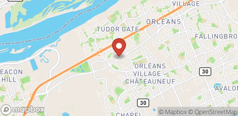 Map of 2131 St. Joseph Boulevard, Ottawa, ON K1C 1E7